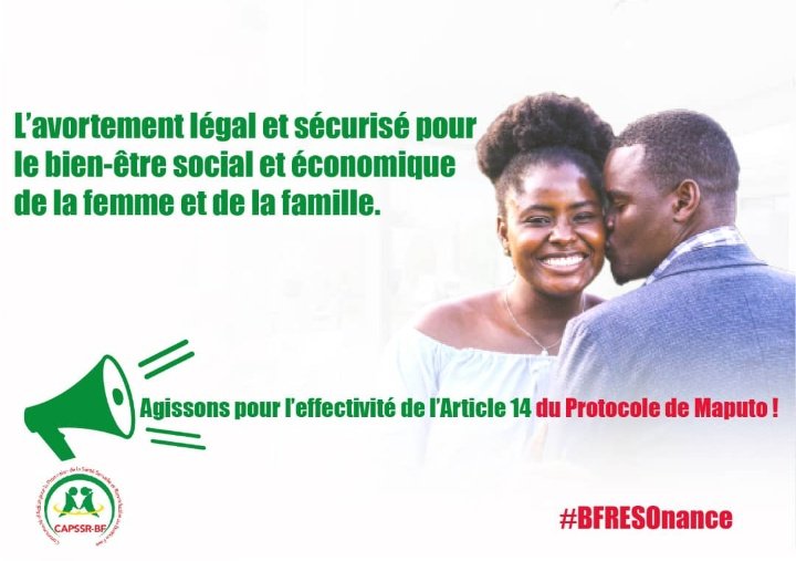 Article14 MaputoProtocol (@article14m) on Twitter photo Appliquer #Maputoprotocol, c'est promouvoir le bien-être de la femme et de la famille. Cmt on peut louer la femme et restreindre le #IVG? <a href="/SantesexuelleCd/">santesexuelle.cd</a>
<a href="/amplifyfund/">AmplifyChange</a> <a href="/SANTE_BF/">Ministère Santé et de Hygiène Publique</a>
#BFRESOnance #CIVRESOnance #RDCRESOnance
<a href="/SANTE_BF/">Ministère Santé et de Hygiène Publique</a>
<a href="/CelestinCompao1/">Celestin Compaore</a>
<a href="/AGnDR1/">AGnDR</a>
<a href="/CoalitionGnd/">Coalition GND</a>
<a href="/CapssrBf/">CAPSSR - BF</a> Appliquer #Maputoprotocol, c'est promouvoir le bien-être de la femme et de la famille. Cmt on peut louer la femme et restreindre le #IVG? <a href="/SantesexuelleCd/">santesexuelle.cd</a>
<a href="/amplifyfund/">AmplifyChange</a> <a href="/SANTE_BF/">Ministère Santé et de Hygiène Publique</a>
#BFRESOnance #CIVRESOnance #RDCRESOnance
<a href="/SANTE_BF/">Ministère Santé et de Hygiène Publique</a>
<a href="/CelestinCompao1/">Celestin Compaore</a>
<a href="/AGnDR1/">AGnDR</a>
<a href="/CoalitionGnd/">Coalition GND</a>
<a href="/CapssrBf/">CAPSSR - BF</a>
