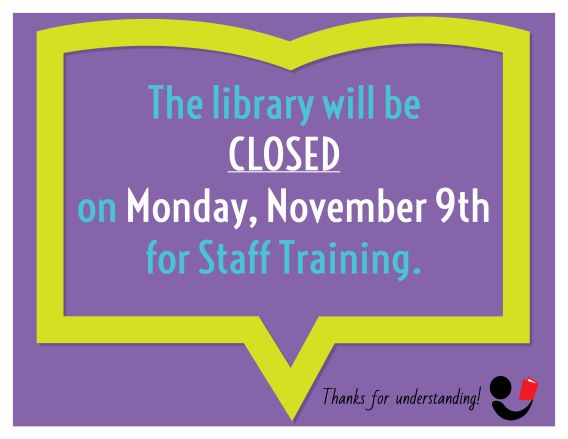 pplmedia's tweet photo. PPL will be CLOSED today for Staff Training.
Thanks for understanding! #ppl #stafftraining https://t.co/c7DHfAYPuy