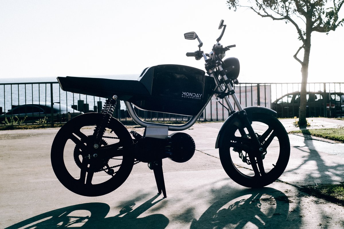 Old-school styling, new-school power. The magic's in the mix. #RideElectric