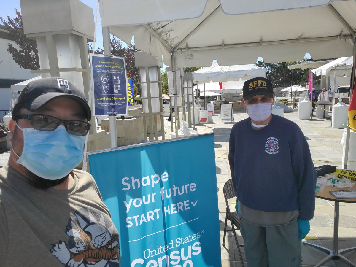 OCEIA_SF's tweet photo. #SFCounts 2020 Census community partner spotlight: Japantown Task Force!
JTF and partner organizations have been out in SF's Japantown Peace Plaza over the last month, helping folks get counted in the #2020Census! Keep up the good work!
#SFCounts @CACensus @uscensusbureau https://t.co/km0tFyWnFA