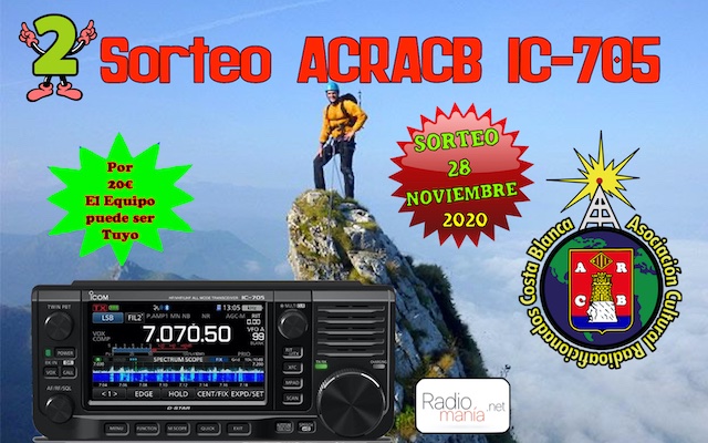 ea5fhk's tweet photo. Toda la info. del Sorteo de la Nueva ICOM-705 en: https://t.co/CfvO62UjPt https://t.co/652OqeJzvk