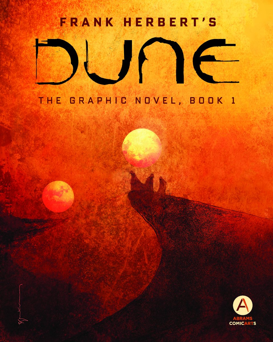 ABRAMSbooks's tweet photo. Calling all Dune fans! Preorder DUNE: THE GRAPHIC NOVEL through @strandbookstore during @NY_Comic_Con and receive an exclusive 8x10 Dune poster. #NYCCMetaverse https://t.co/L3xFaM0cJu https://t.co/MNptwVZSNp