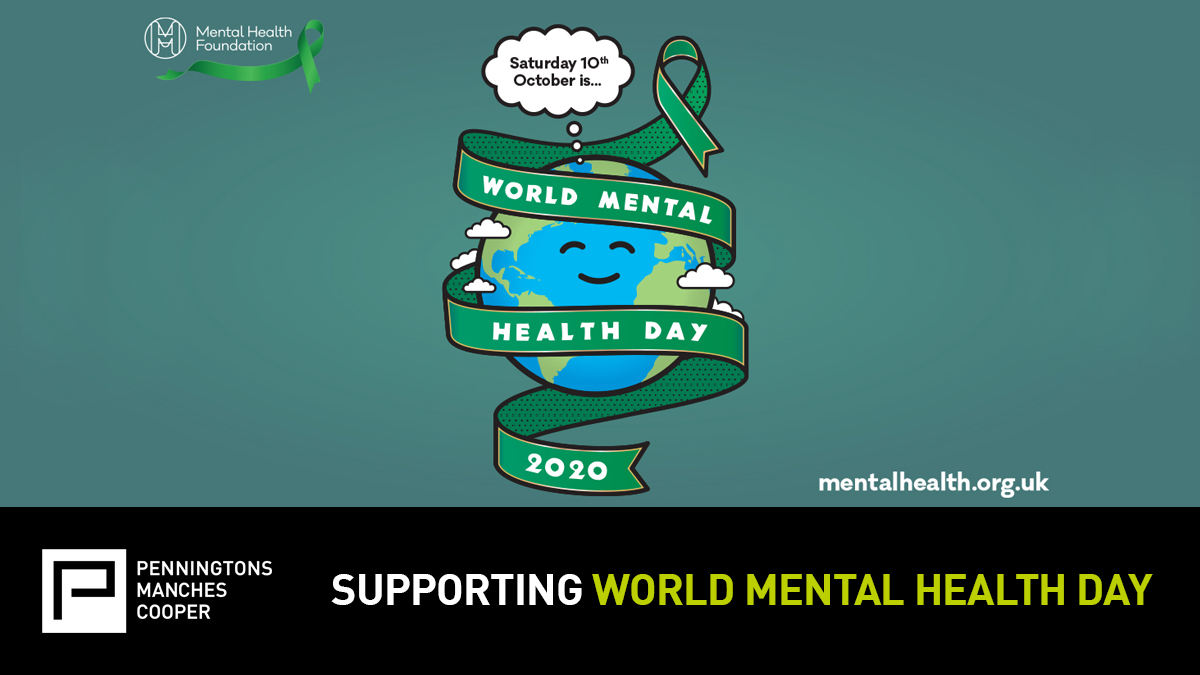 Penningtonslaw's tweet photo. As a firm we are strongly committed to supporting better #mentalhealth. This #WorldMentalHealthDay we reflect on the importance of building a strong and supportive culture amongst our teams💚: https://t.co/bZ9Aj5McmF https://t.co/hR6TnrvO6G