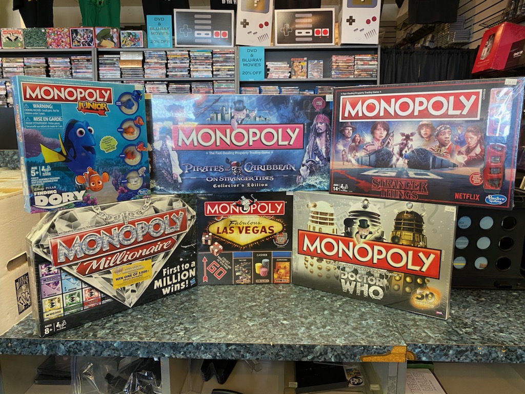 CashInCulture's tweet photo. Dixie Cups, Hoodies and Monopoly...You know, all the essentials are here @CashInCulture. 👍
So much #realretro, #80s, #90s, #RetroGaming plus a fresh batch of #FunkoPop & #NintendoSwitch stuff is being stocked at our store after an insane week of processing new & deep stock. https://t.co/0qB1xXBMQB