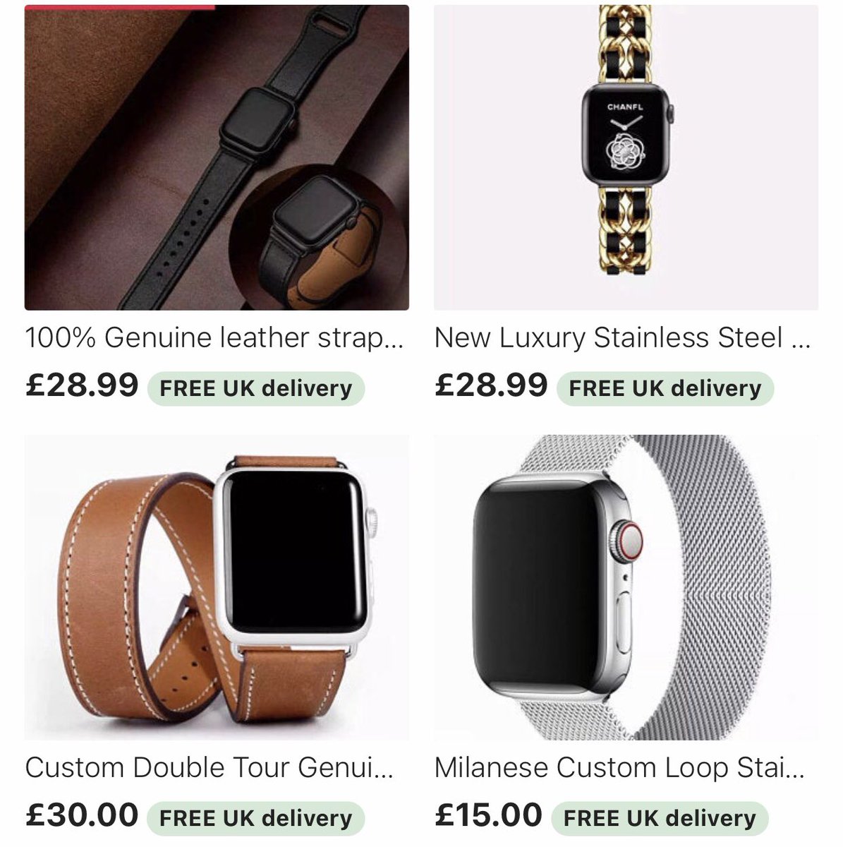 FunKeyZstore's tweet image. Luxury Apple Watch Straps. Treat yourself before Christmas
etsy.com/shop/wearablez