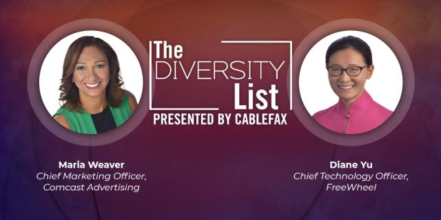 AmberlyBrown's tweet photo. Congratulations to @MsMariaWeaver, CMO, @ComcastAd (@Effectv + FreeWheel), and @DianeYu, CTO, @FreeWheel, for being honored as two of 2020's most influential multi-ethnic executives by @Cablefax. #EffectvEmp https://t.co/meVIUUengM https://t.co/xizMsesRkg