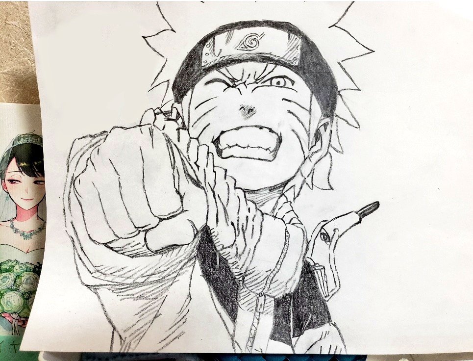 BNC_Basuko's tweet photo. 久しぶりに描いたわ～‼️やっぱ模写は楽しい🎶誕生日おめでとう🎁🎂
#模写 #ナルト生誕祭2020 #ナルト生誕祭 #NARUTO好きさんと繋がりたい https://t.co/JVoIhP6kth