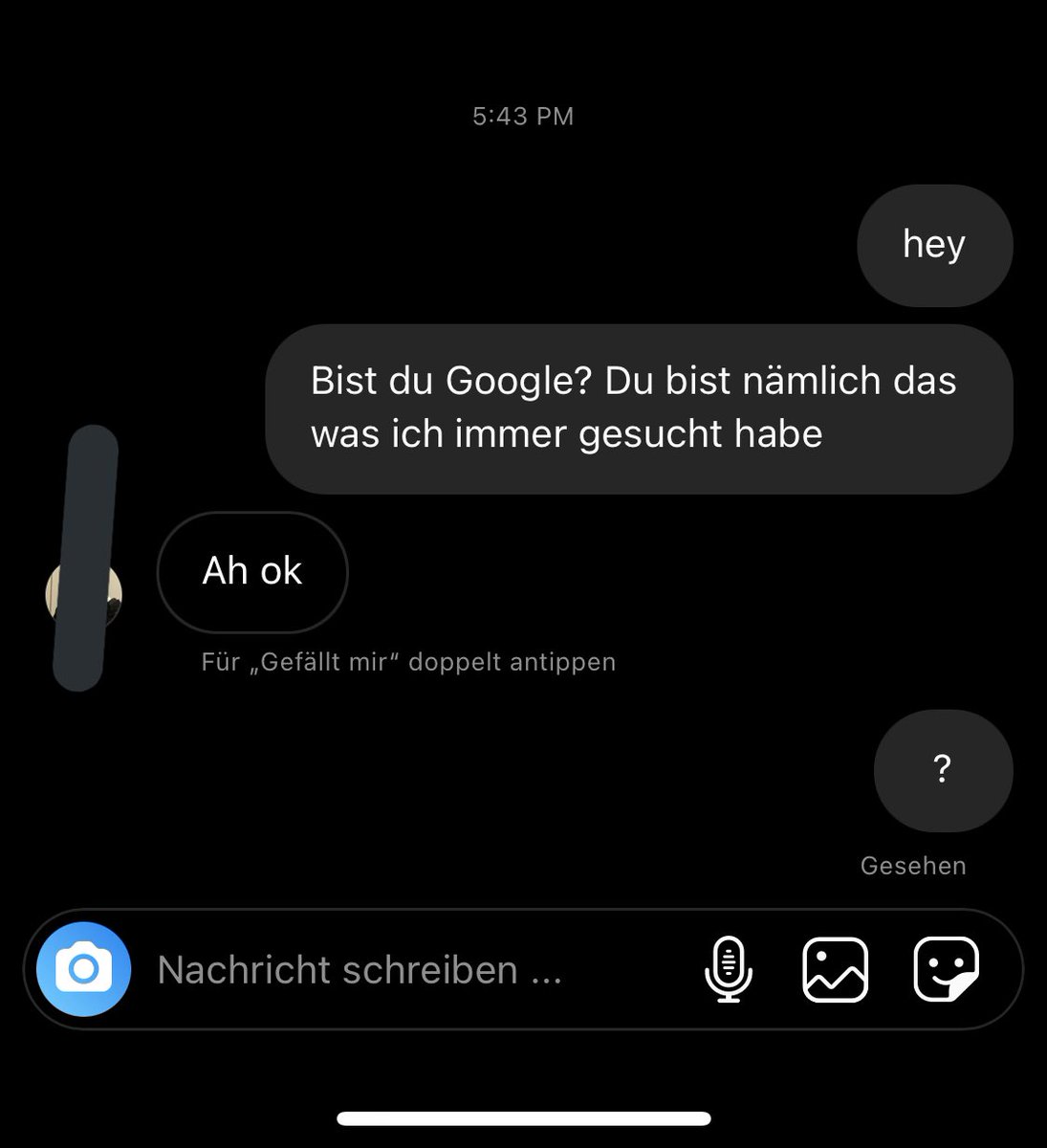 YungGlurak's tweet photo. Joa Anmachsprüche haben gut funktioniert! Danke🙃 https://t.co/66uHEWhhoF