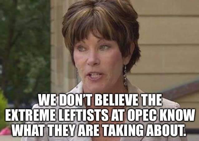 DoritoHMA's tweet image. Seems #Karen would like to speak to the manager of OPEC.
#UCPcorruption #UCPMustGo