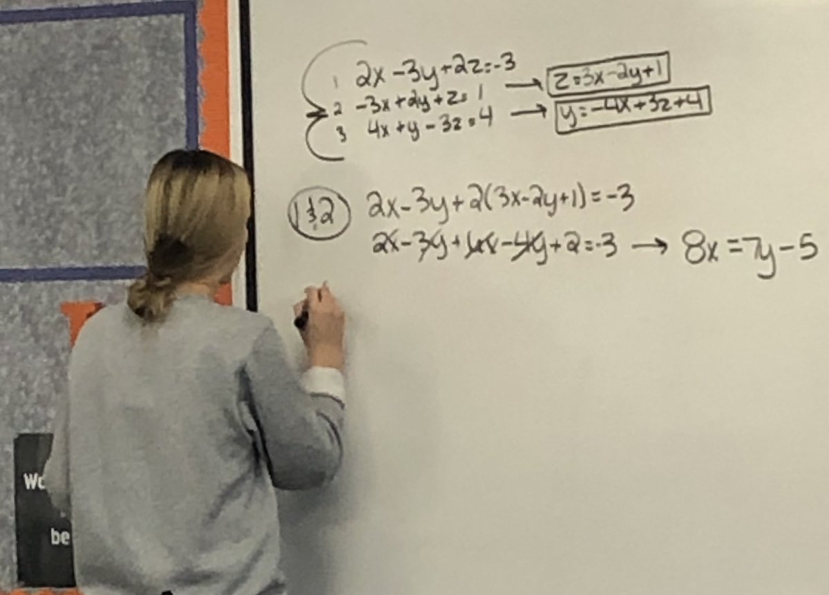 TheGrammarGuru's tweet image. My student aide is doing this.  Meanwhile, I struggled to subtract 9 from 35. 🤦‍♀️ #mathwiz