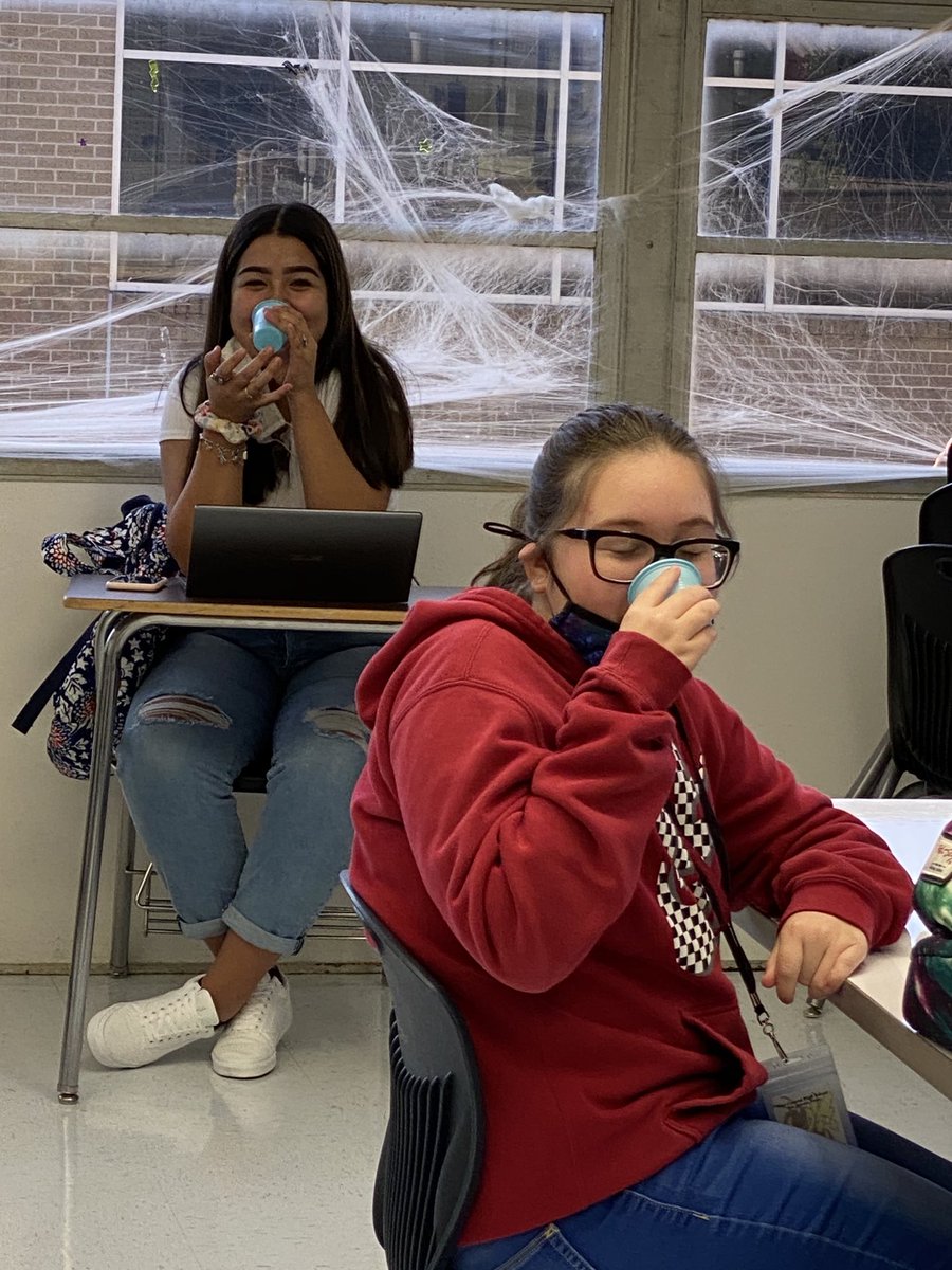 whitney_weddel's tweet photo. Nutrition & food safety for our patients is a priority! CNA students were able to try thickened liquids...patient perspective will take us a long way! #cnaclass #mysquad #weareec @ECISDtweets @ECHShornets @HosaEchs https://t.co/LiOeloU6H9