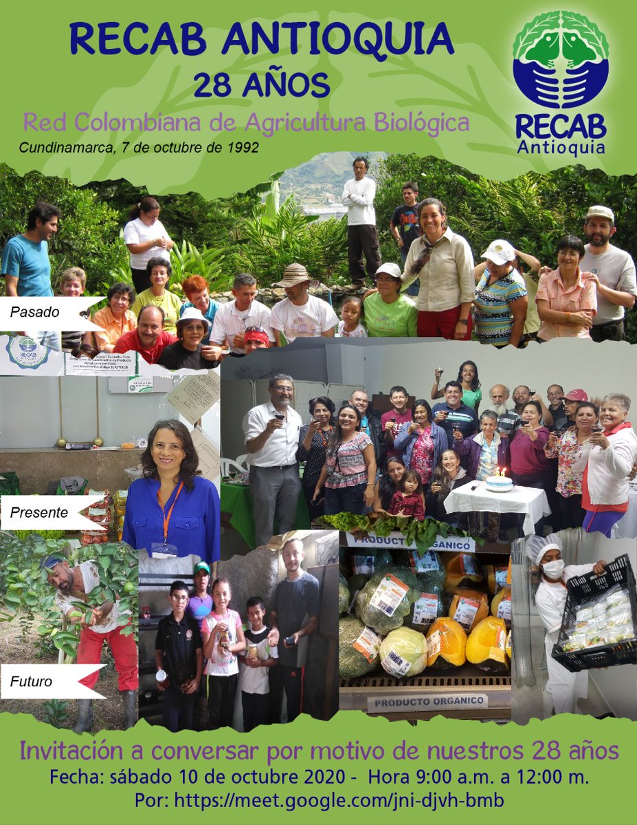 Premio_jbm's tweet photo. Prográmate este sábado 10 de octubre:
Conversación con motivo de los 28 años de #RECAB Antioquia 🎥https://t.co/4UsUqp7TtT
En voz+vos, "Memorias y construcción de paz" @CONFIARCoop 📻 https://t.co/15gjkh4sZC
"Una maleta colombiana" 🇨🇴 @ComisionVerdadC https://t.co/nszg38pERO https://t.co/DOqWP7tWZU
