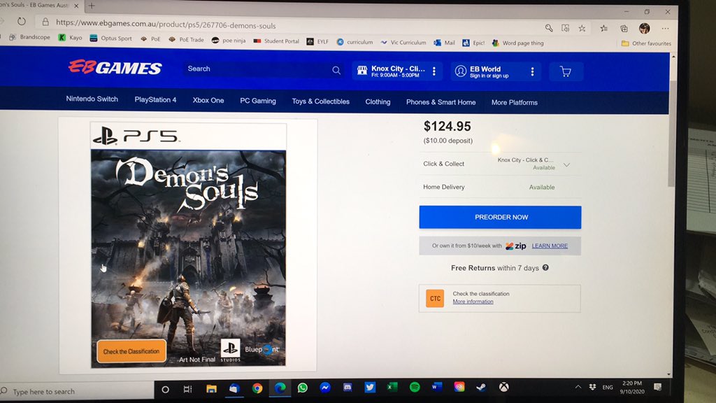 bollo___'s tweet image. What do you think of @Sony gouging for an extra 25% @meecuuntee ? Seems pretty bloody dodgy. A remake as well 🙄