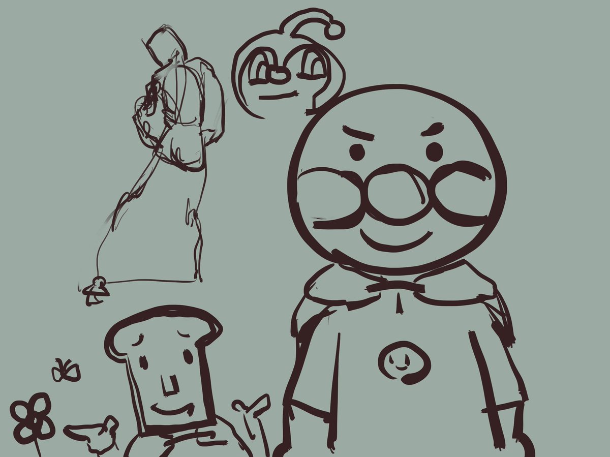 ダテナオト イラスト解体新書 ２２刷 好評発売中 V Twitter 我が家も同じです W かなりわんわんよりアンパンマンの人気が上がってきましたw アンパンマンの劇場版dvd観たがるんですよね で ずっとバイキンマン アンパンマン ドキンちゃん とキャラが出る度