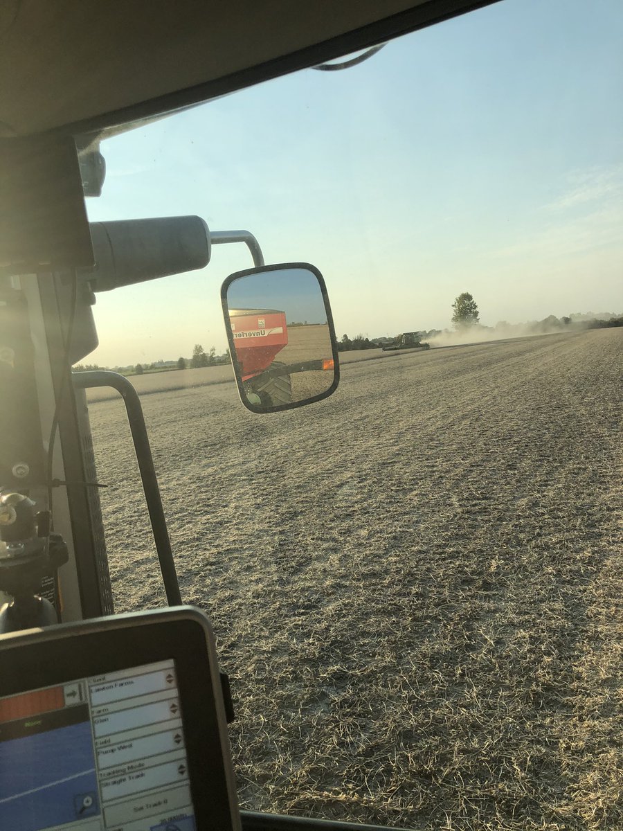 Listening to <a href="/fieldworktalk/">Field Work</a> podcast in the graincart today