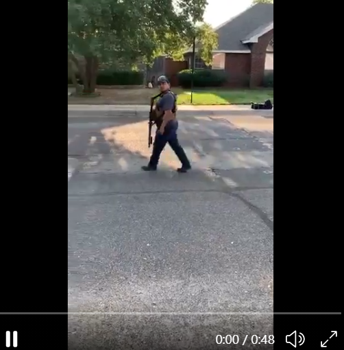 Two videos of a local fustrated armed Texan (appears to be a neighbor of Bob Fu) are being circulated by Guo supporters.The "peaceful protestors" allegedly ordered by Miles Guo to target Bob Fu as part of their Whistleblower / New Federal State of China movement.