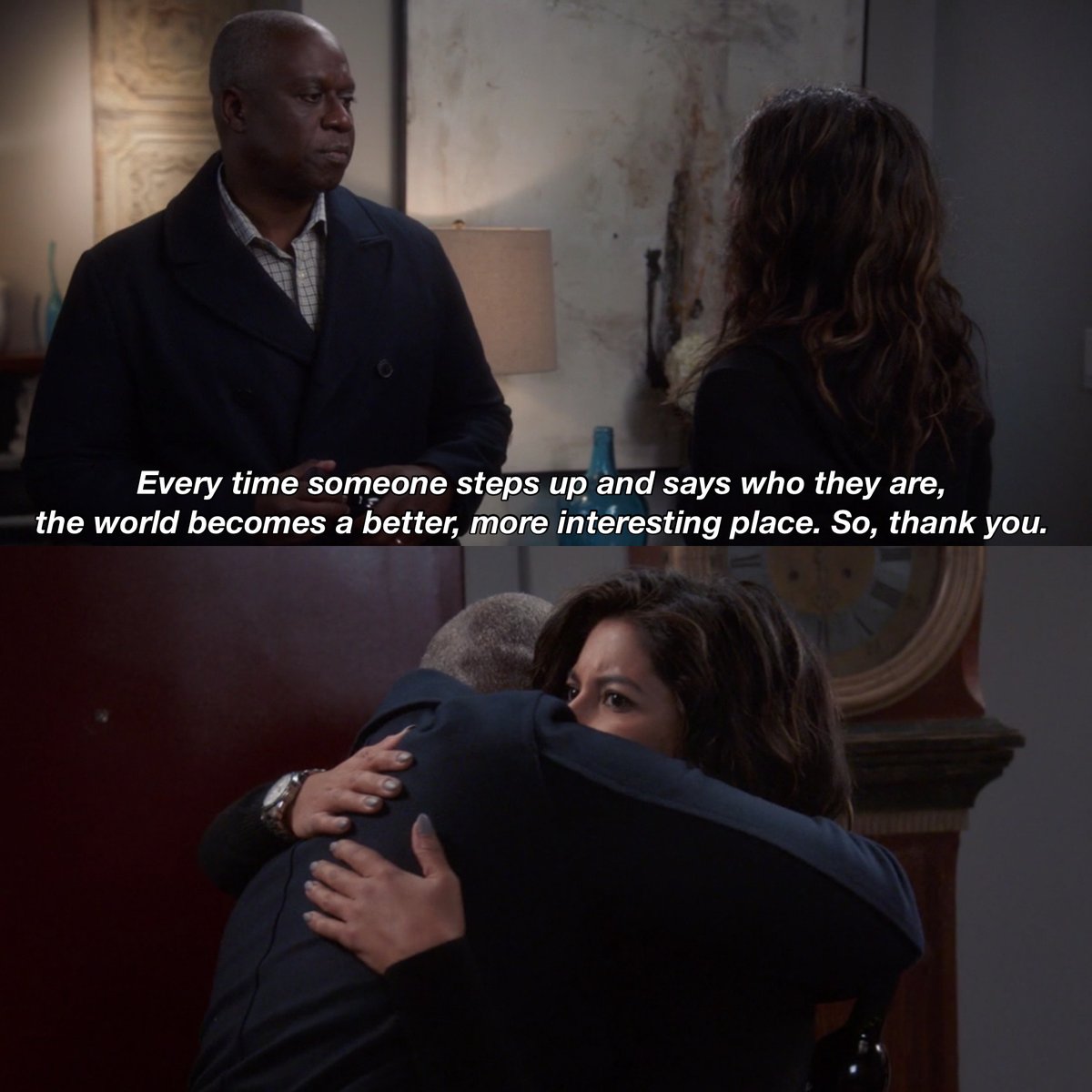brooklyn99's tweet image. Raymond Holt said it best. Thank you squad for always sharing how much this moment means to you. #NationalComingOutDay
