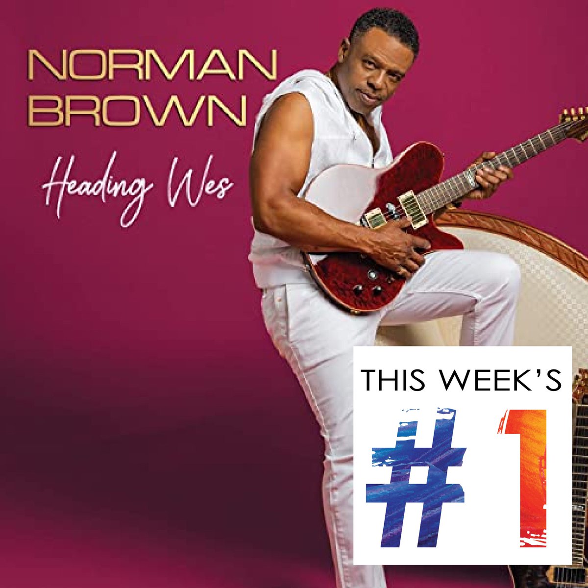 #1 this week is Norman Brown! Congrats! See the full #Top20 at bit.ly/SJNTop20