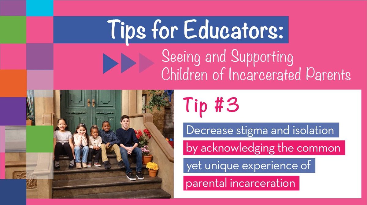 OsborneNY's tweet photo. It's Week #3 of #SeeUsSupportUs! Our third tip for educators supporting children with incarcerated parents is to help decrease stigma and isolation by acknowledging the common yet unique experience of parental incarceration. Learn more: https://t.co/JUXp5qU2wH https://t.co/dkWc68VOPP