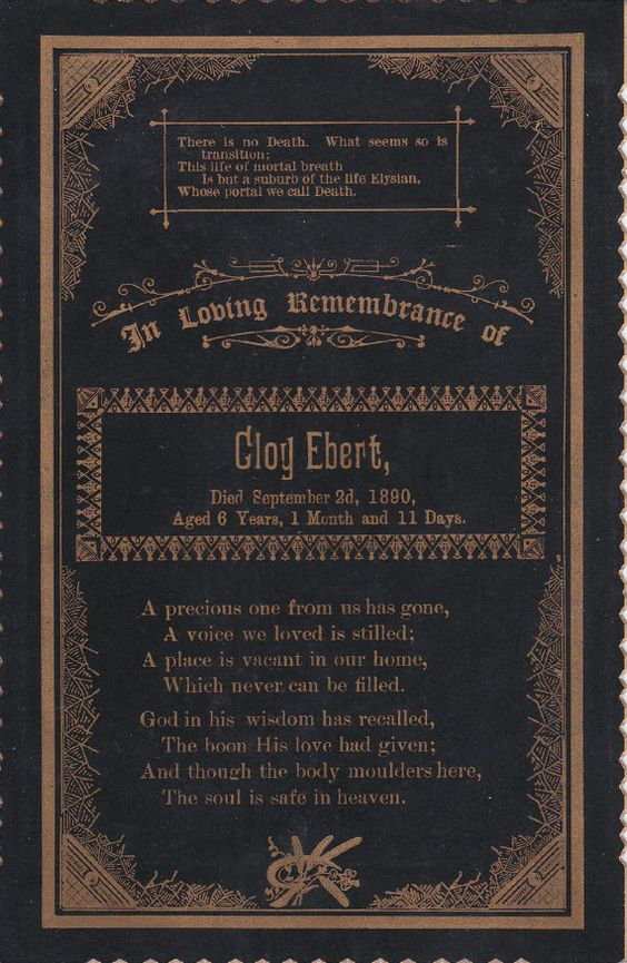 A mourning card was a sort of ticket to a high profile funeral. It was proof that you were invited and were close to the family of the recently dead. For large funerals of high status, the general public would certainly not have been allowed to attend.