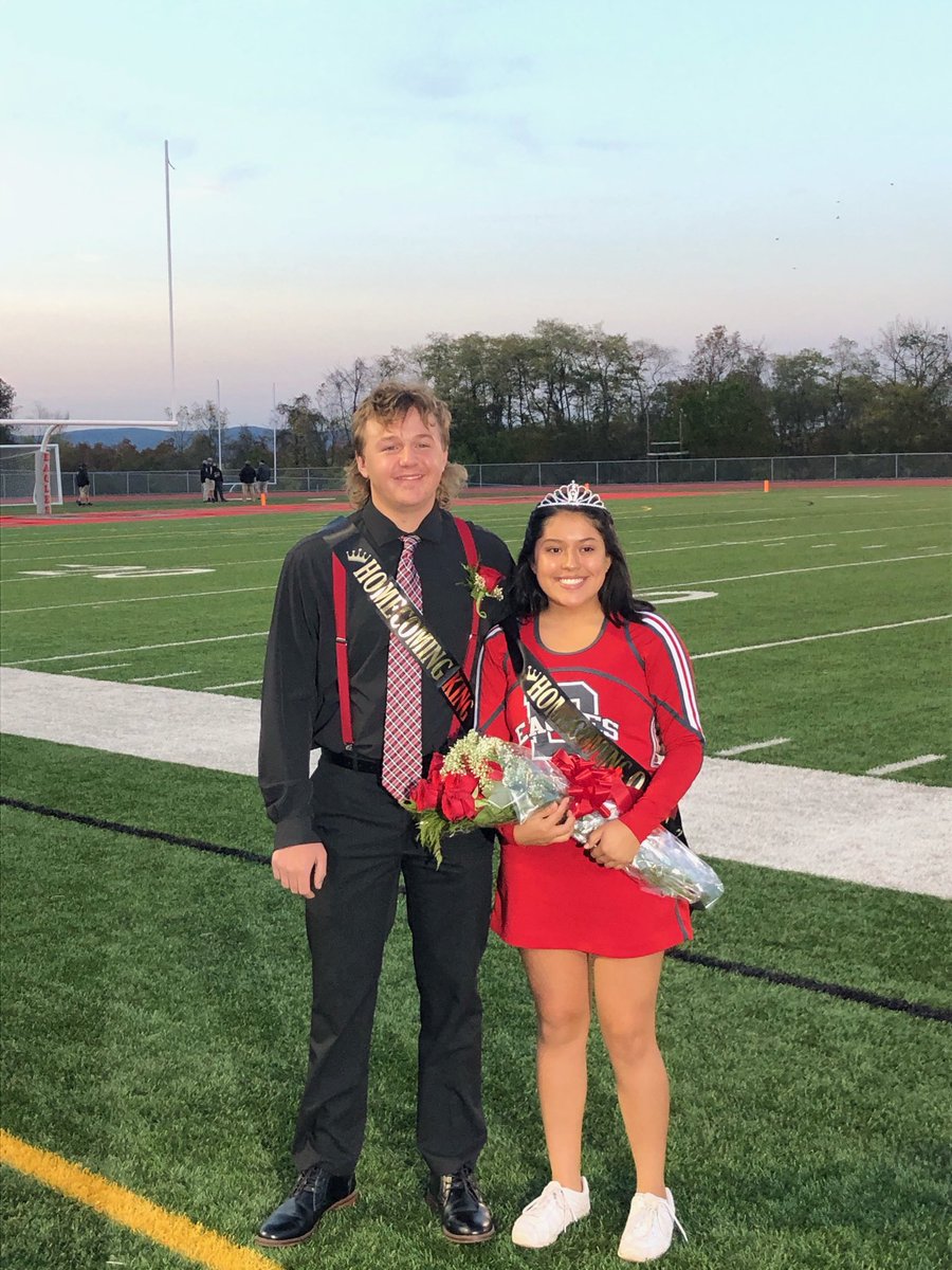 Congratulations to our 2020 Homecoming King-Brock Carpenter &amp; Queen-Anette Lua.