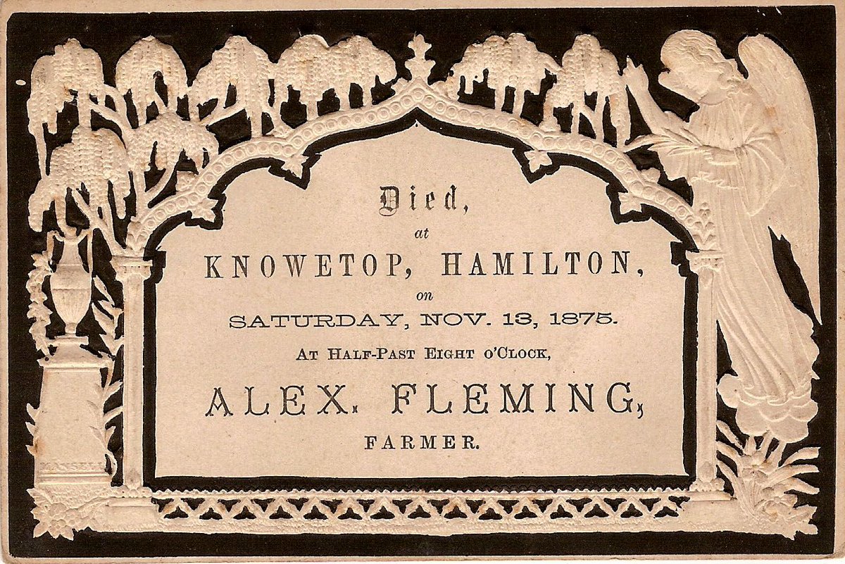 For those of much more average social stature, the cards were printed as part of the funerary arrangements. Then after the funeral was over, the card served as a memento of the person and of the occasion, with the date and place recorded neatly in print.