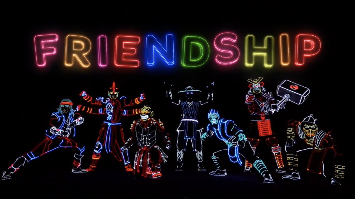 MiyukiMiyasaki's tweet photo. #MK11 #Aftermath - #LightBalance Returns - Awesome Unique Cool NEon Light Dance/Show https://t.co/andyK16jXU