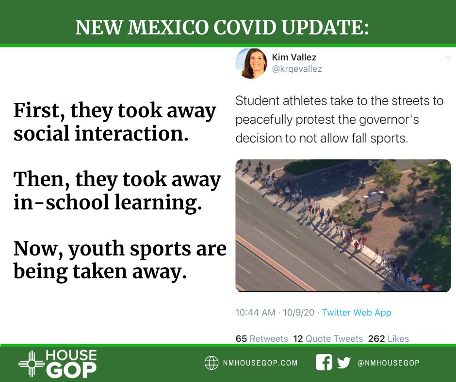 We see you, and we stand with you. Shutting down our state, and keeping folks locked up is not representative of the will of #ThePeople. Let's find solutions, not mandates. #nmpol #nmleg