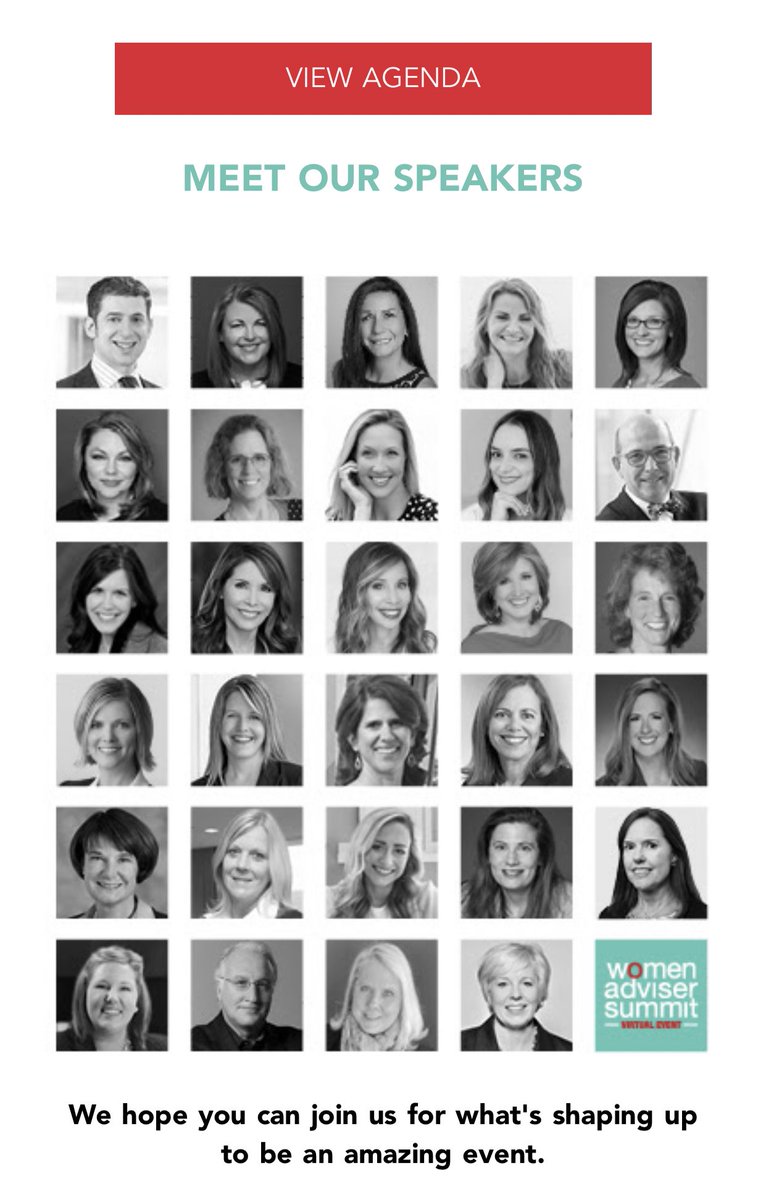 Dmrmcb's tweet photo. Welp Folks.. This is disappointing..Not ONE Black woman speaking on the @investmentnews Women Adviser Summit agenda this fall. #RepresentationMatters #DoBetter https://t.co/V8YJW1gybI