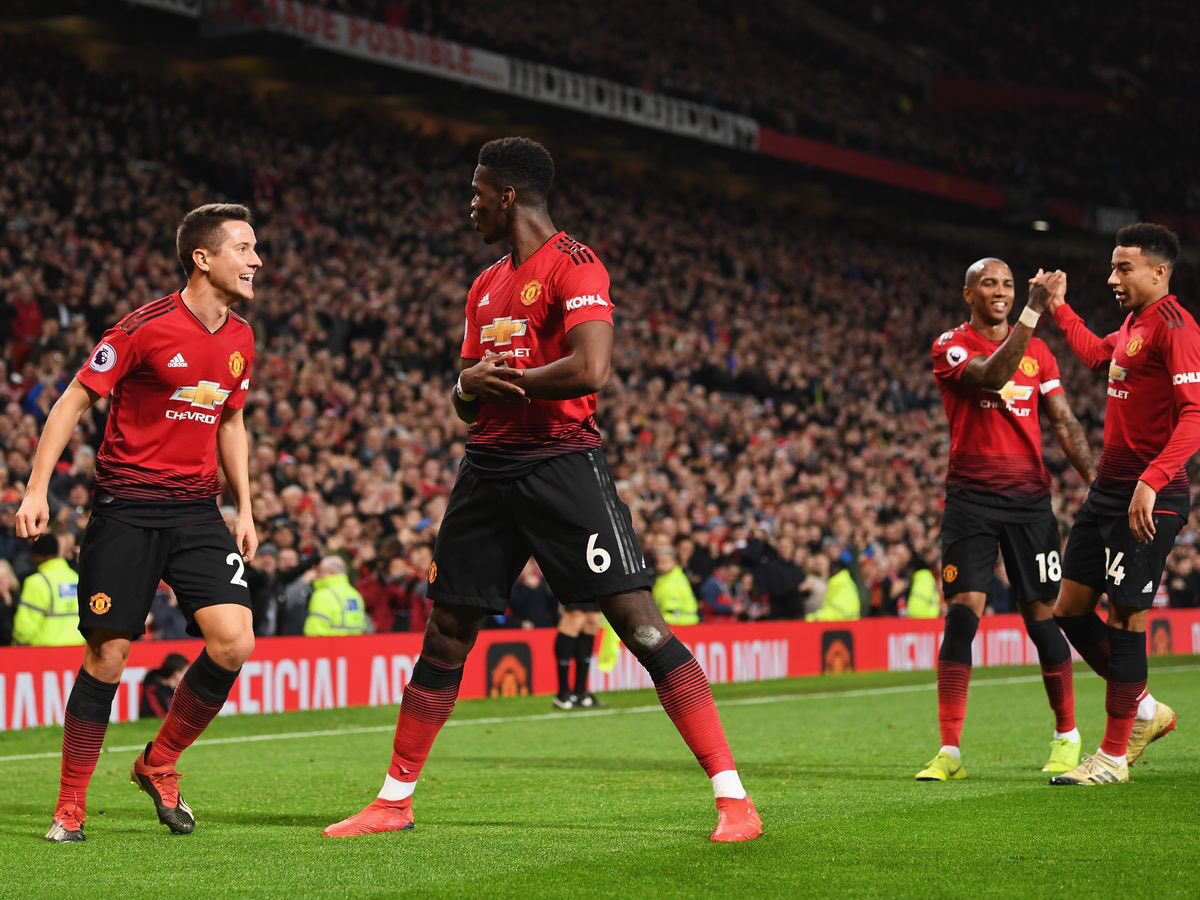 Man Utd 4-1 Bournemouth 2018/19One of the first games of Ole’s reign and Pogba was spectacular, getting 2 goals and an assist. He deserved those goal contributions with his all round play too