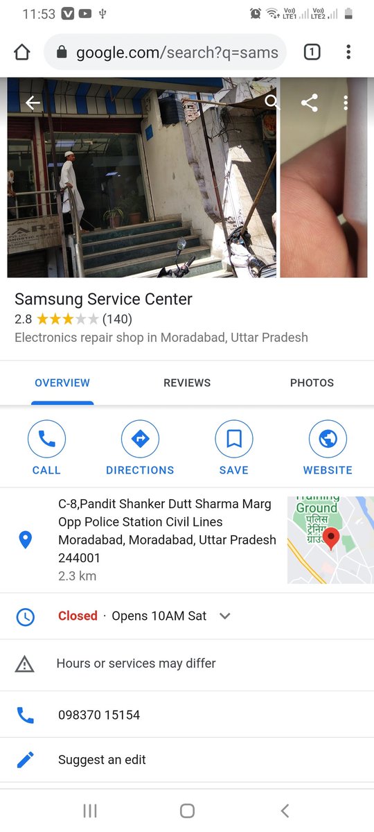 DivyaKatyal5's tweet photo. We customers are not fool @SamsungMobile @SamsungIndia @Samsung 
You and your service centers
Neither you listen to your customers nor your service centers
And this mbd one is worst one
Will never buy sumsung product again. https://t.co/8npHbl8r6O