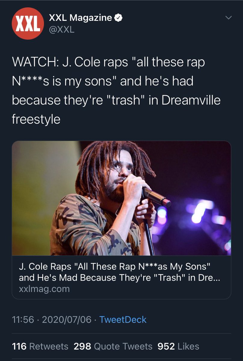 J Cole using Nicki lyrics to diss