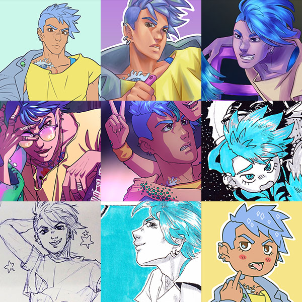 Oops another stupid hashtag to join :D
#samecharacter featuring Mista and my OC Taiyi ♥️ I really need to draw Taiyi more often, I love him so much and he deserves it 😤 