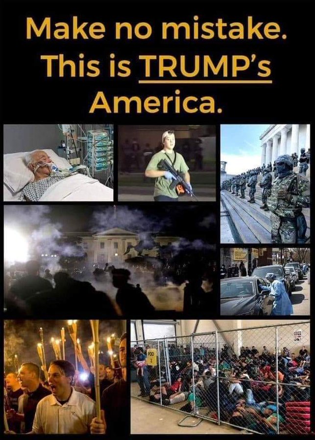 FactsATruth's tweet photo. @realDonaldTrump @realDonaldTrump
Your time is up. You cannot fool the people of America.
America know who are you? and what is your intentions to towards safety and security of Americans. You are brainless.
The best thing for you is to leave the race or RESIGN.
https://t.co/yW2smuJSp4 https://t.co/0twS6fKYee