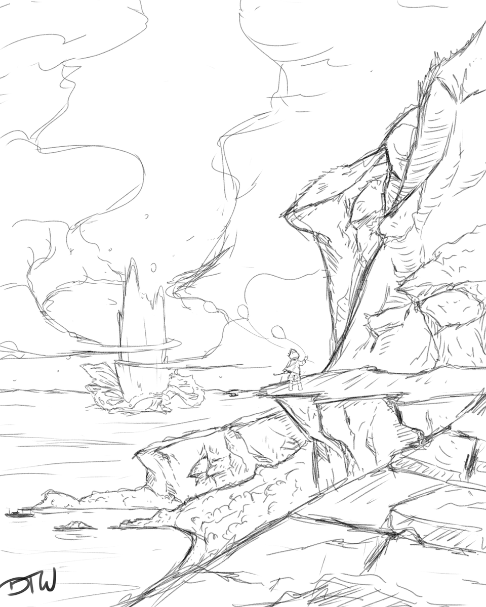 DTWProduction's tweet photo. oh look, another drawing that i will probably never finish :D enjoy <3 

#digitalart #sketch #naturartstudies #testdrawing #perspectiveshit #artistsontwitter #art https://t.co/e2znQTPSWN