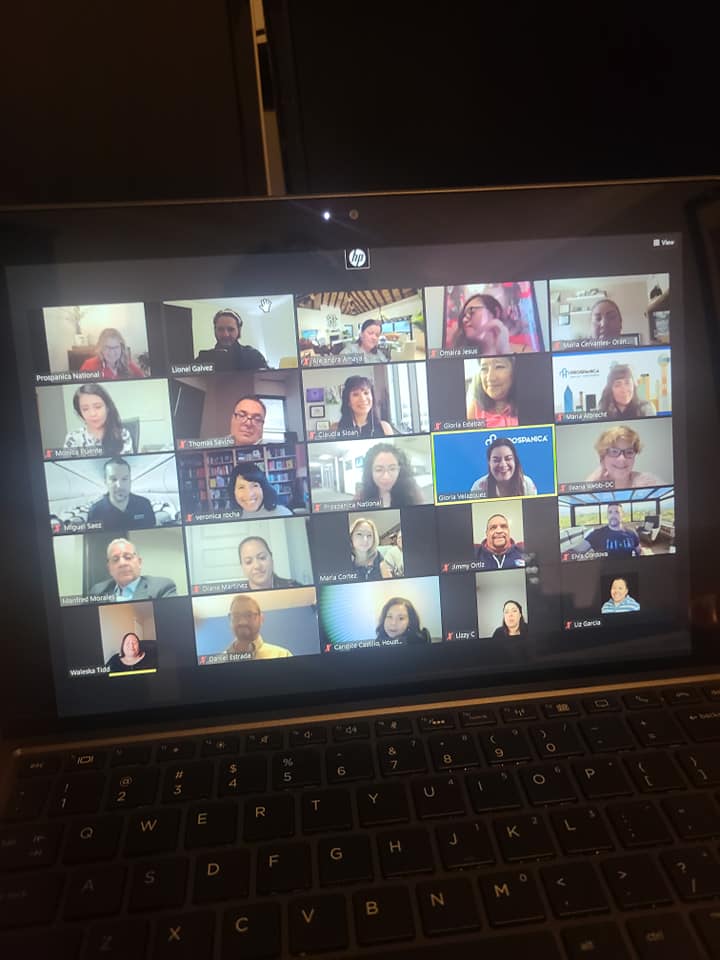 These friendly faces are ready to welcome you at #ProspanicaConference next week! Join us, queremos verte! We had so much fun at yesterday's Officer Pre-Conference Social Hour organized by Chapter Relations. ps. Happy Birthday DC's Jimmy Ortiz! 
Register: ProspanicaConference.org