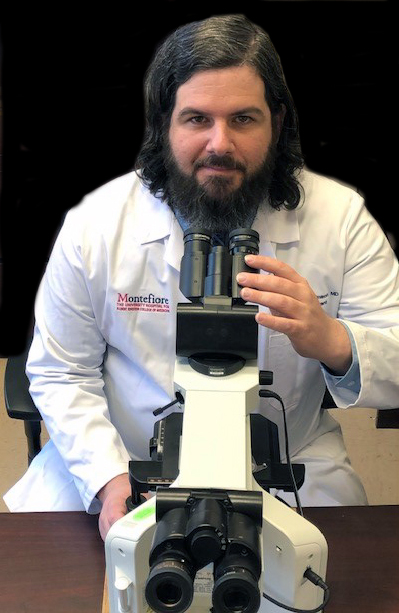 EinsteinPath's tweet photo. Congrats Greg Dickinson MD, recipient, @CAPFndn 2020 Herbek Humanitarian Award and 2020 graduate of @MontefioreNYC @EinsteinMed #Pathology Residency Program. Thanks for your inspiring work on #SeeTestTreat! ππ #MontefioreProud #cap2020virtual @Pathologists https://t.co/yh3bw7zFcS