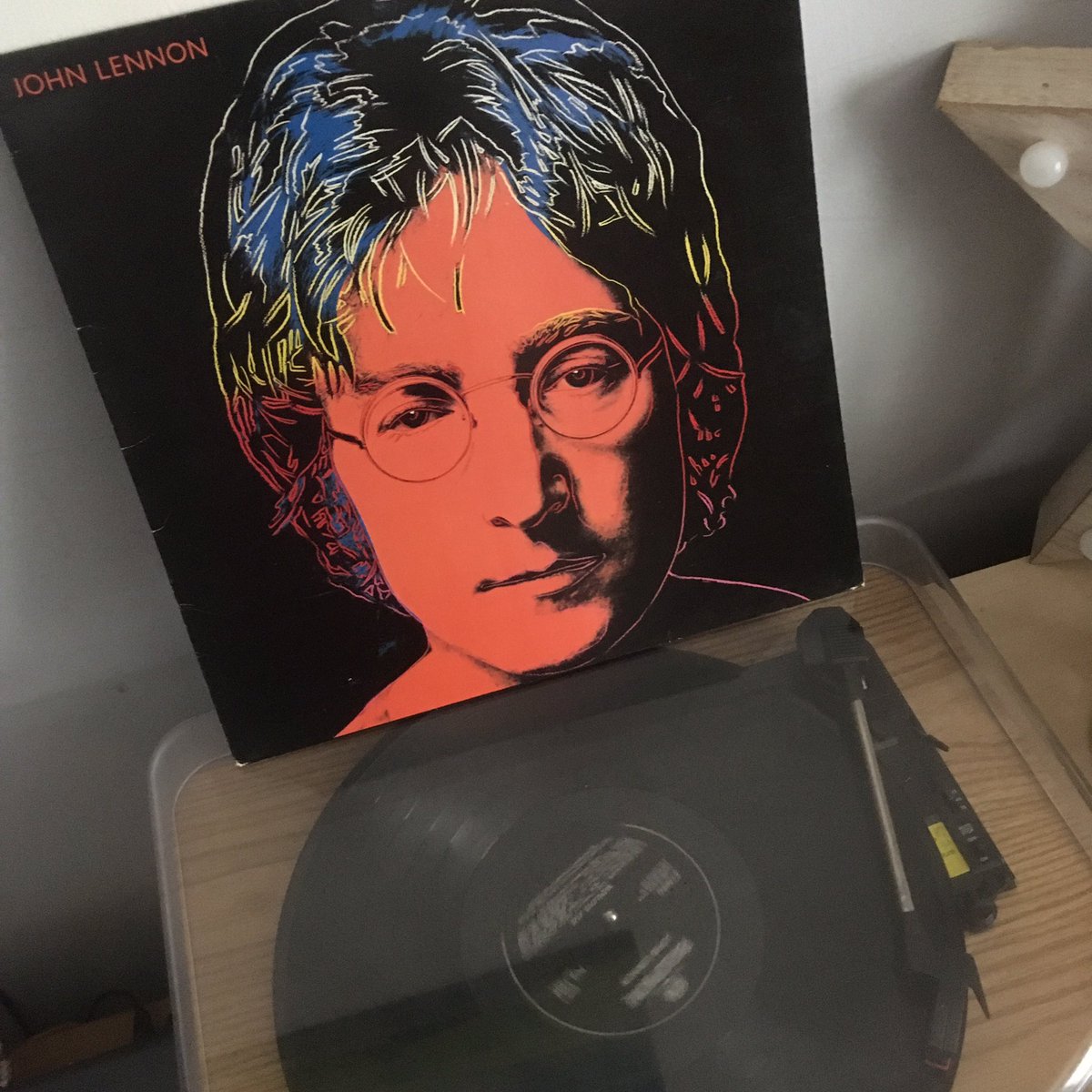 RetrospaceAndy's tweet photo. Remember #JohnLennon on the 80th anniversary of his birth. Thankyou for the great music John it’s been with me a lifetime @johnlennon https://t.co/W2kW4bU4tN