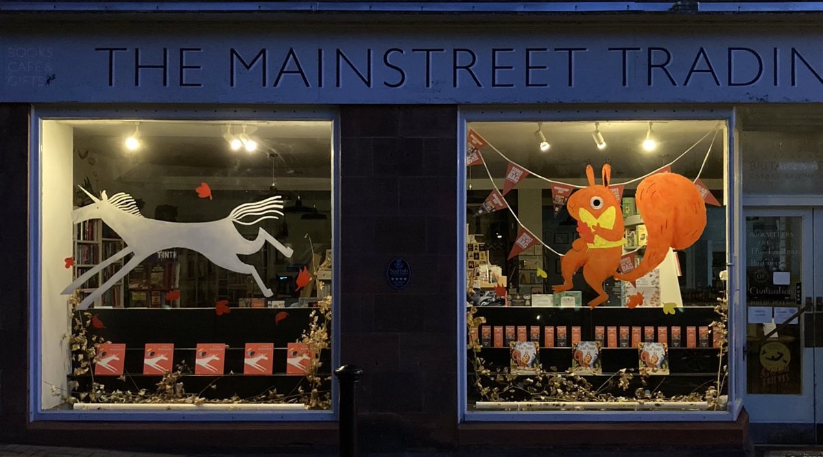 The Mainstreet Trading Company (@mainstreethare) on Twitter photo Loving our new windows by night, painted by amazing Mainstreet bookseller/barista, Jack Magee <a href="/AliceHemming1/">Alice Hemming</a> <a href="/sarahjbingham/">Sarah</a> <a href="/scholasticuk/">Scholastic UK</a> <a href="/thamesandhudson/">Thames & Hudson</a> @GabbyDawnay <a href="/BookshopWindows/">Bookshop Windows</a> <a href="/booksaremybag/">Books Are My Bag</a> Loving our new windows by night, painted by amazing Mainstreet bookseller/barista, Jack Magee <a href="/AliceHemming1/">Alice Hemming</a> <a href="/sarahjbingham/">Sarah</a> <a href="/scholasticuk/">Scholastic UK</a> <a href="/thamesandhudson/">Thames & Hudson</a> @GabbyDawnay <a href="/BookshopWindows/">Bookshop Windows</a> <a href="/booksaremybag/">Books Are My Bag</a>