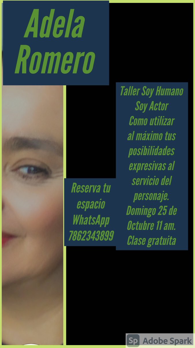 Te espero clase gratuita de actuación