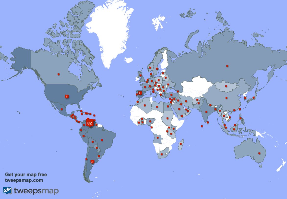 Tengo 38 nuevos seguidores, desde Ecuador, y más durante la última semana tweepsmap.com/!prof_solano
