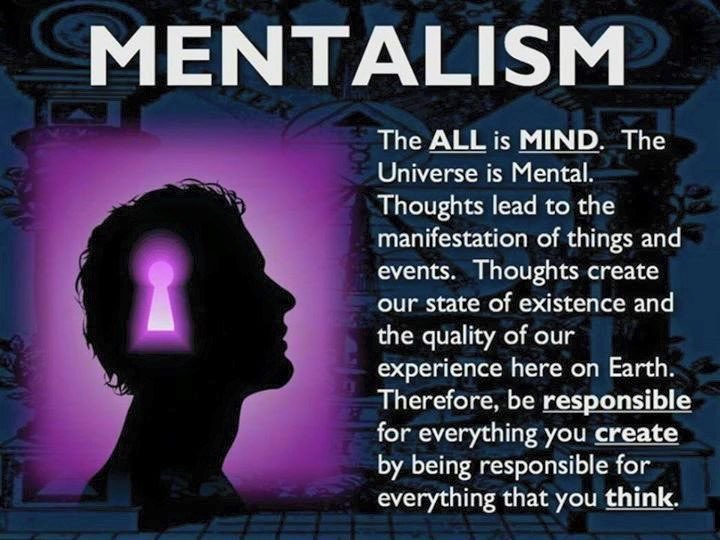 We have our own localized awareness, our personality, etc.But then I believe there’s a collective “field” of awareness that penetrates all modes and forms of being, the foundational aspect of nature and reality...In Hermetics, this is the first principal - Mentalism: