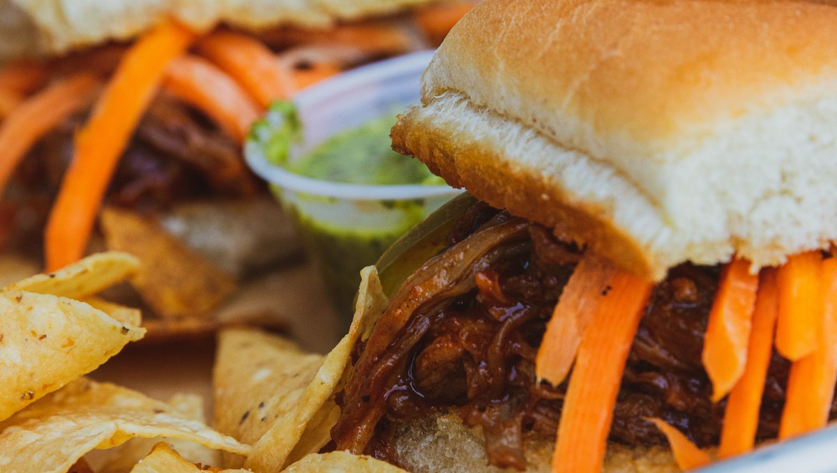 Our pork sliders can kick that frown upside down. 

- 

Open till Midnight Friday - Sunday | FREE ADMISSION