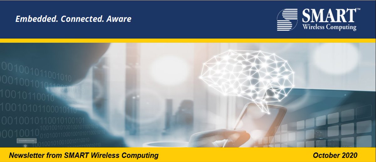 smartwirelesscp's tweet photo. SMART Wireless Computing's October newsletter is Now Available. Click here - https://t.co/56ThPn1Uxb
#IIoT #IoT #SMARTWirelessComputing #Newsletter #Android #Display #digitalsignage #GMS https://t.co/v04PlhhGQr