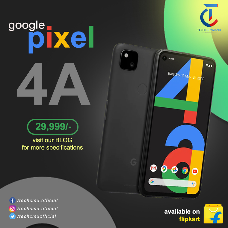 techcmdofficial's tweet image. Google Pixel 4a Price &amp;amp; Specifications
Blog : bit.ly/34FXqqb
---
|Join|
Youtube (Coming Soon) : bit.ly/35UoILM
Instagram : bit.ly/2Gbavz9
---
@googlepixel4a #googlelens #techcmd