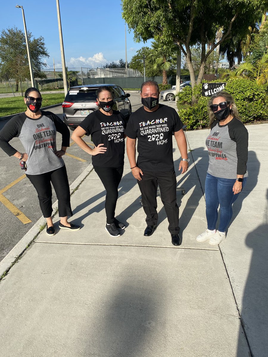 Visited <a href="/hgmsjaguars/">HialeahGardensMiddle</a> and Congratulations to Ms. Lima and her team for a smooth welcoming of the students.
