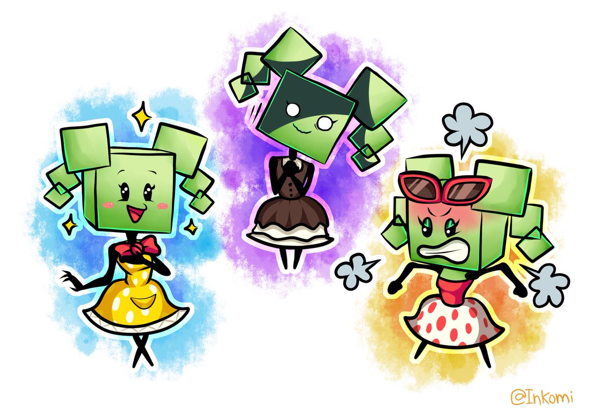 Inkomi's tweet photo. I've been thinking a lot about Super Paper Mario lately, so here's Mimi, one of my favorite Mario characters, she's so charming and completely normal...
#SuperPaperMario https://t.co/ME5yGifHIm