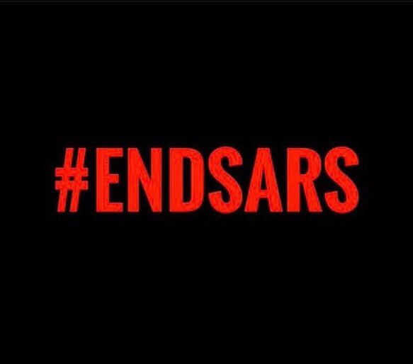 We join Nigerian Youths in saying NO to Police Brutality. #EndSars #EndPoliceBrutality #EndSarsNow #EndSarsProtest