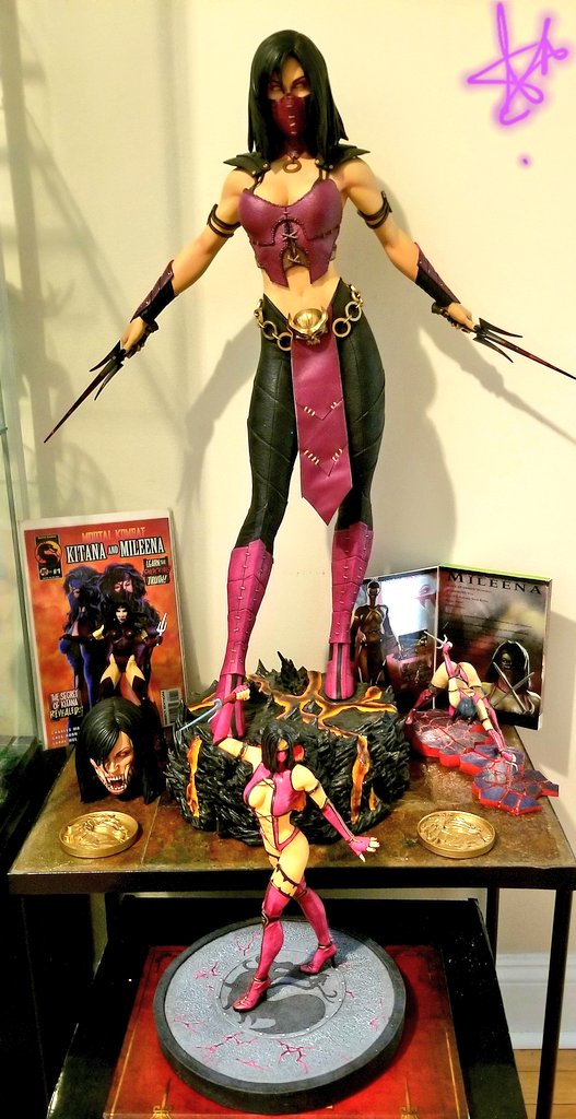 Mortal Kombat Mileena MKX Statue By Pop Culture Shock, 47 OFF