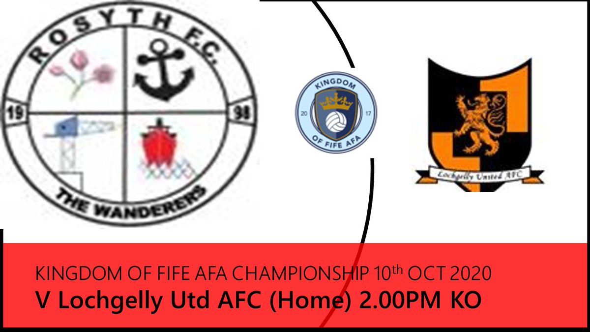 1st home game of the season and Lochgelly starting their season